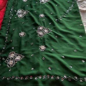 Beautiful Indian Georgette Saree. Brand New
